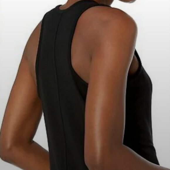 Vintage Faded Glory Women's Black Maxi Summer Racerback Dress Sz L (12-14) - Picture 2 of 11